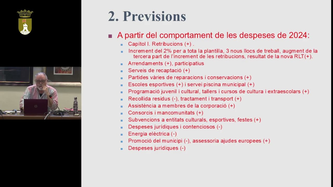 Plenari 28 de Gener 2025