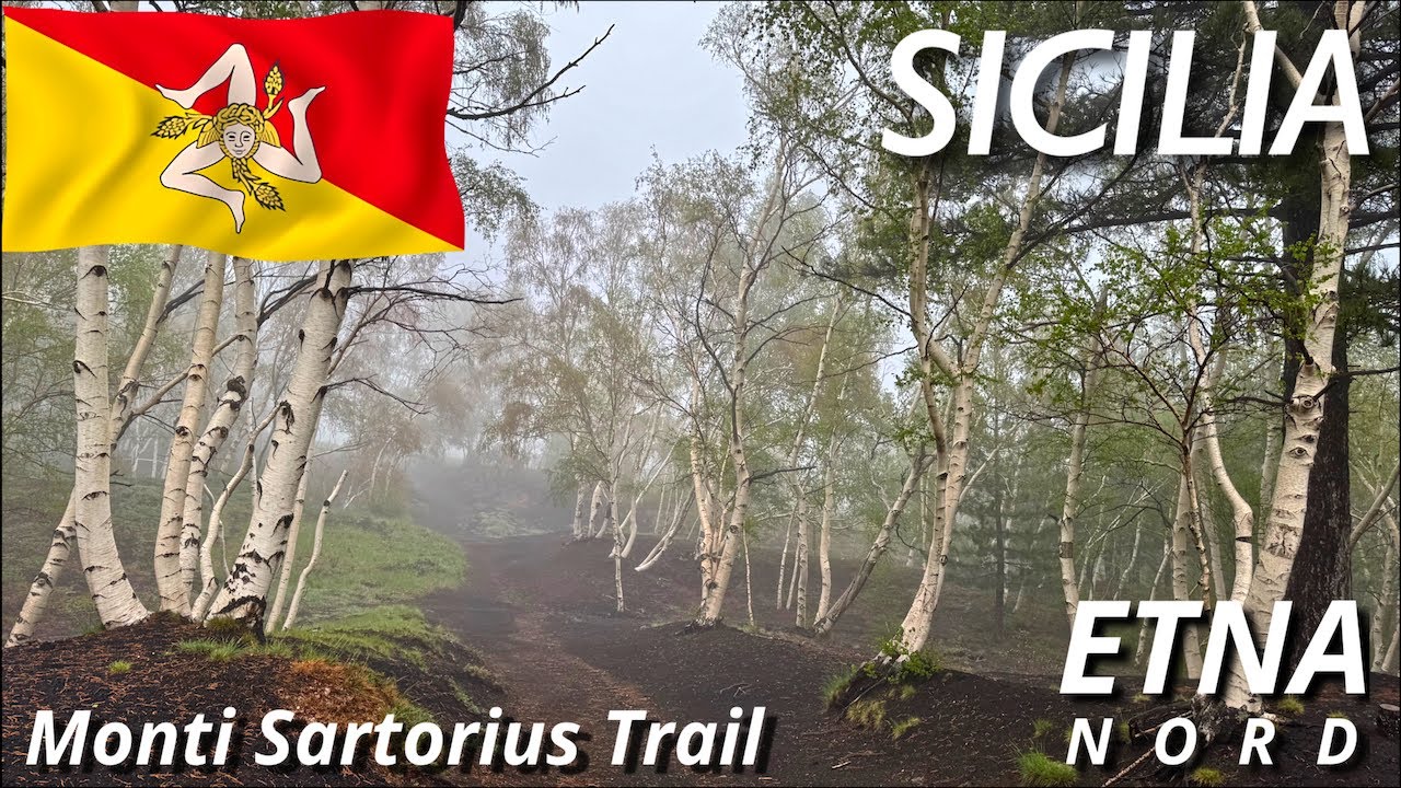 Сицилія-ЕТНА/Гори Сарторіус  SICILIA-ETNA/Monti Sartorius Trail