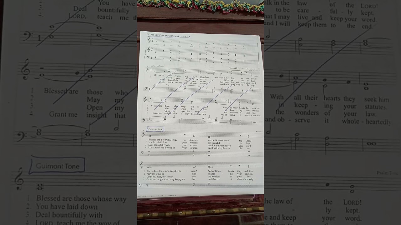 6th Ordinary A Psalm TENOR 