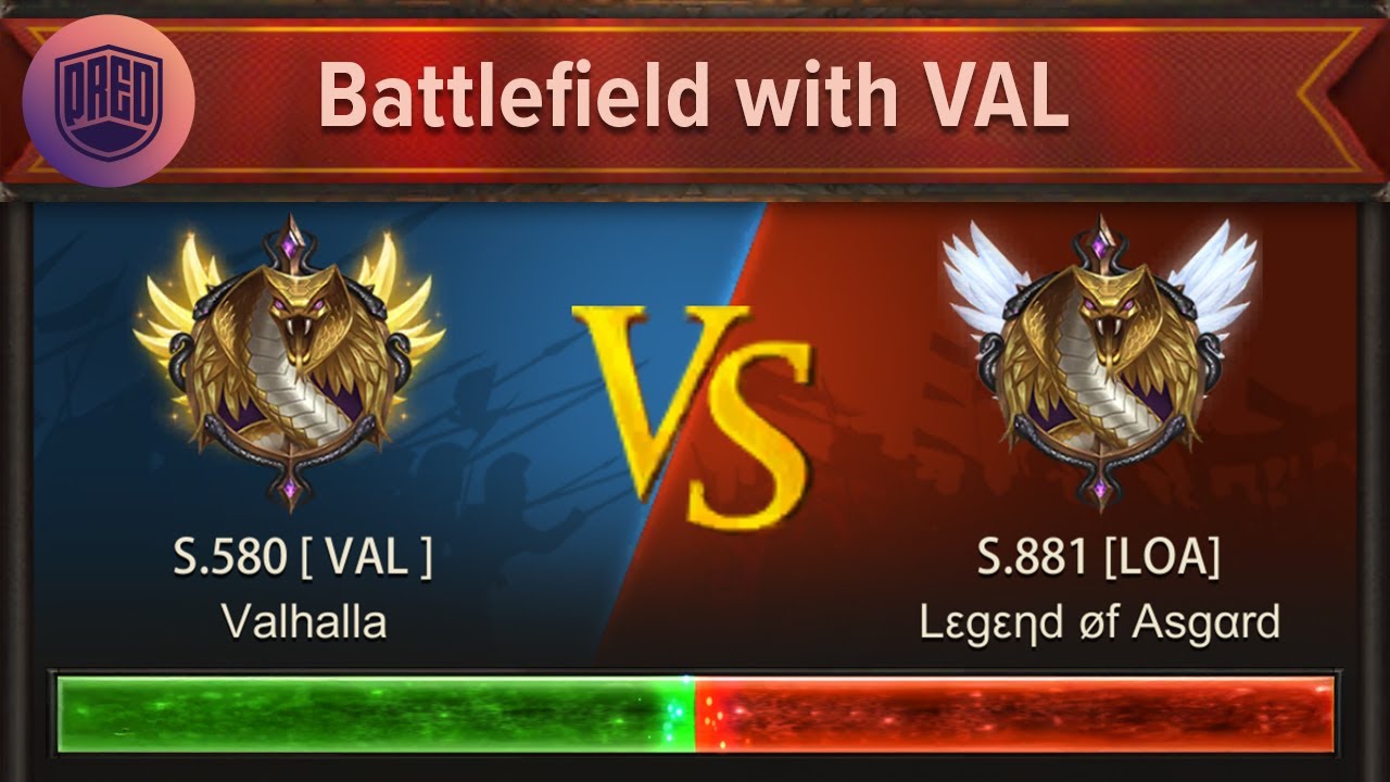 VAL vs S881 LOA - 50B K45 Keeps Full Healing! | BoC | Evony: The King's Return