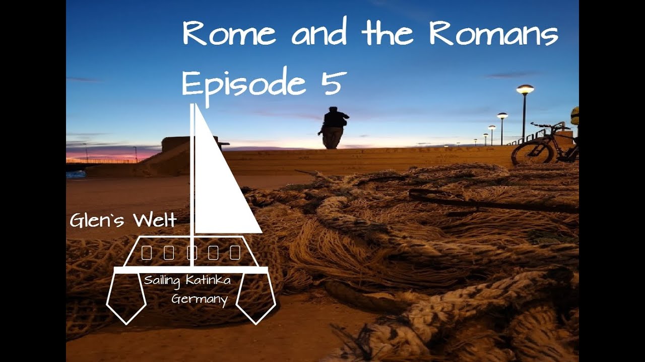 Ep5 Sailing a bluewater cruising catamaran | Rome and the Romans and sailboat life in the shipyard