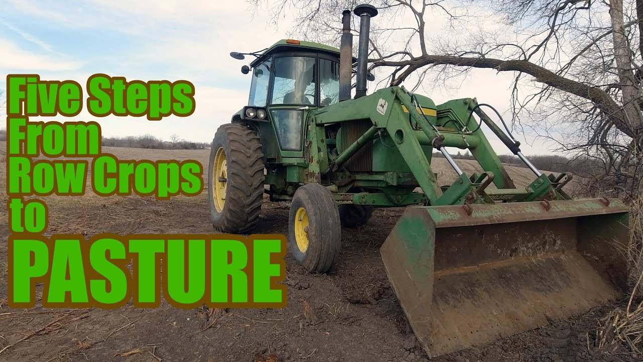 Converting Row Crops to Pasture: Our Five Step Plan