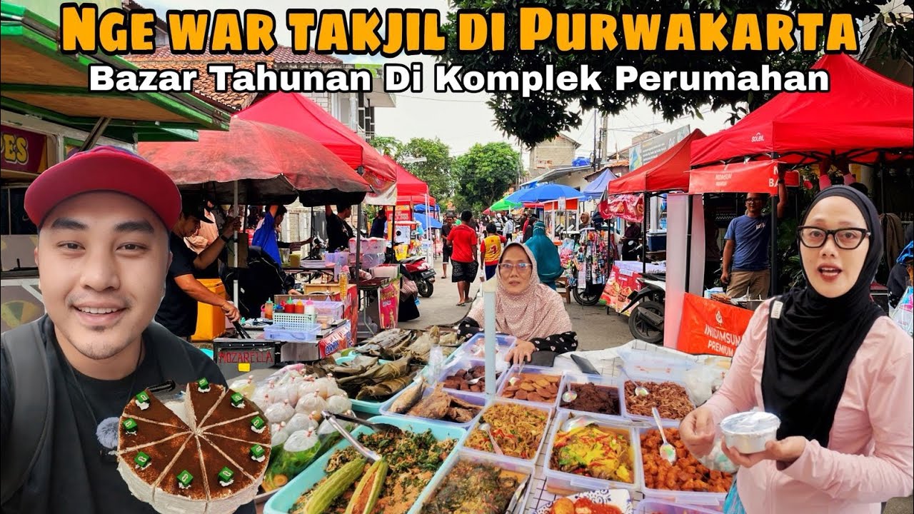 Nge WAR Takjil di Purwakarta || Hunting Kuliner di Perumahan Dian Anyar Purwakarta