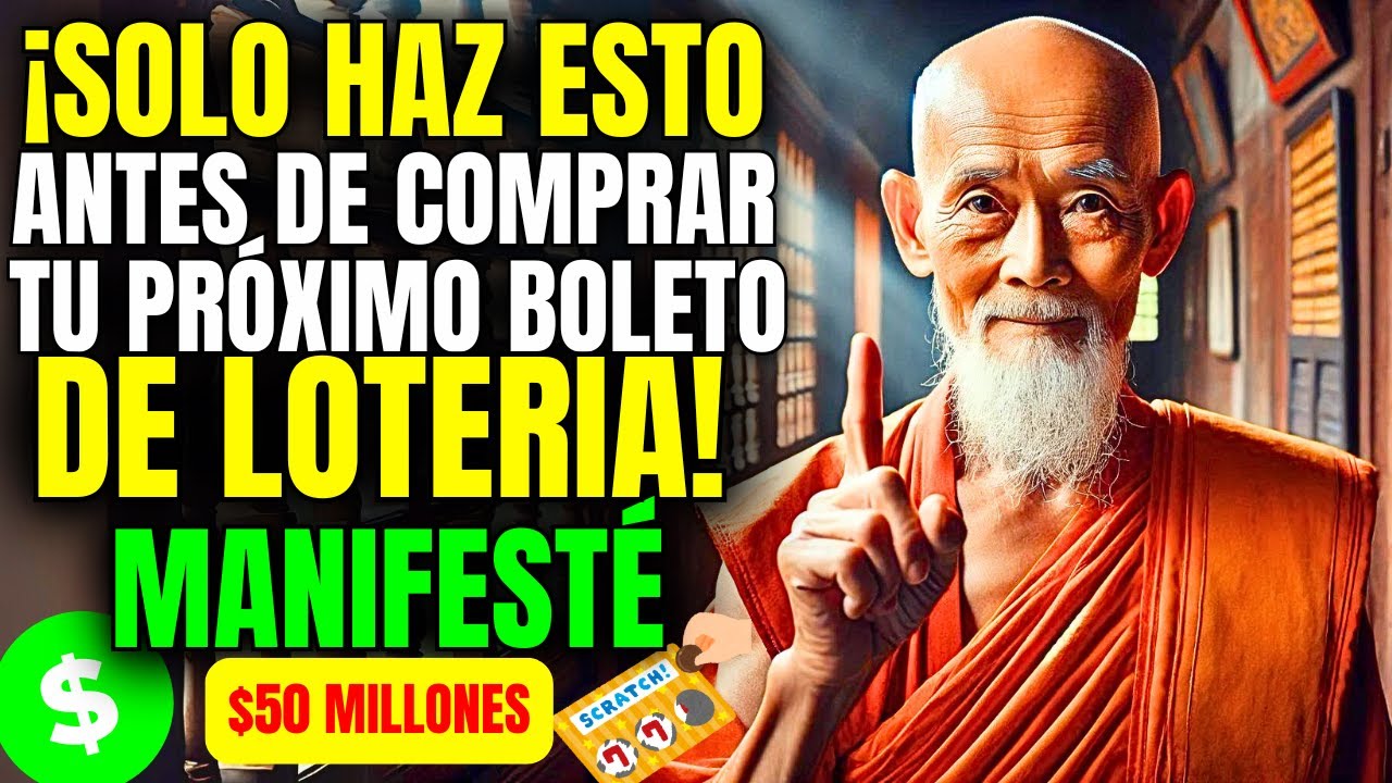Repite estas 3 palabras, PERO NO LE DIGAS A NADIE, MANIFESTÉ 50 MILLONES | Enseñanzas budistas