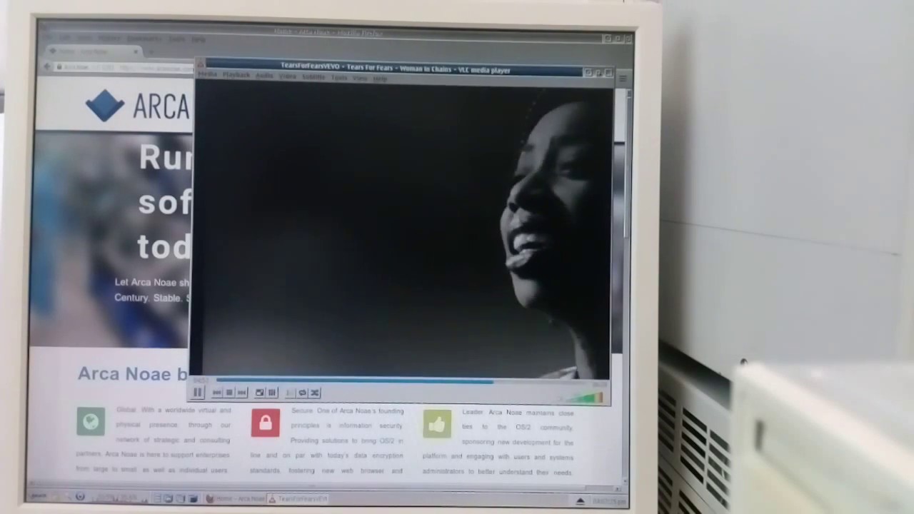 ArcaOS 5.0 - My first video test :)