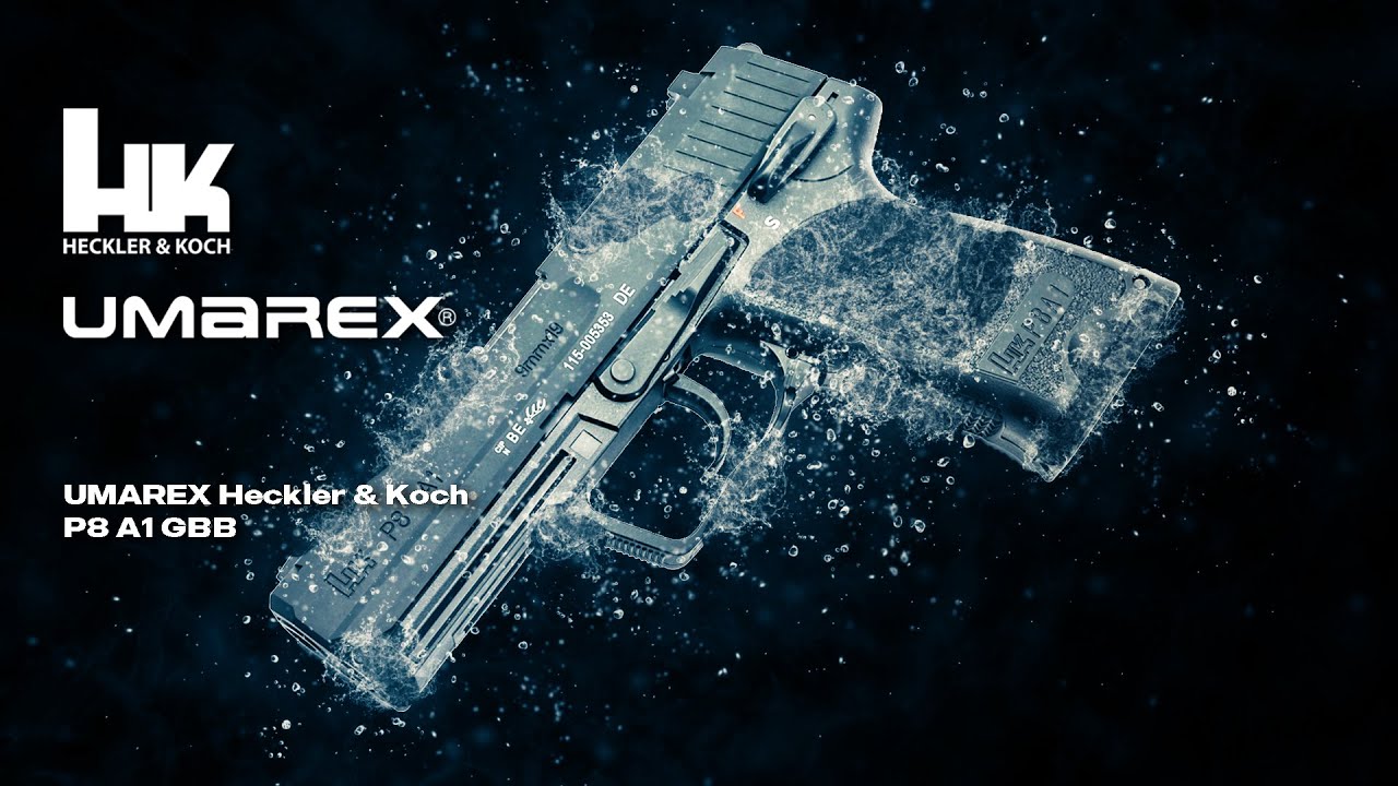 【AST】UMAREX Heckler & Koch P8 A1 GBB debut