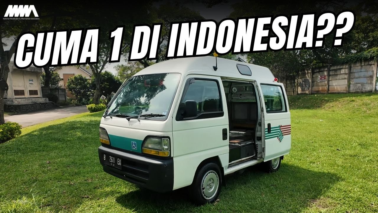 Nemu JDM Kei Car Antik! Honda Acty Van Almas Cuma 1 Di Indonesia