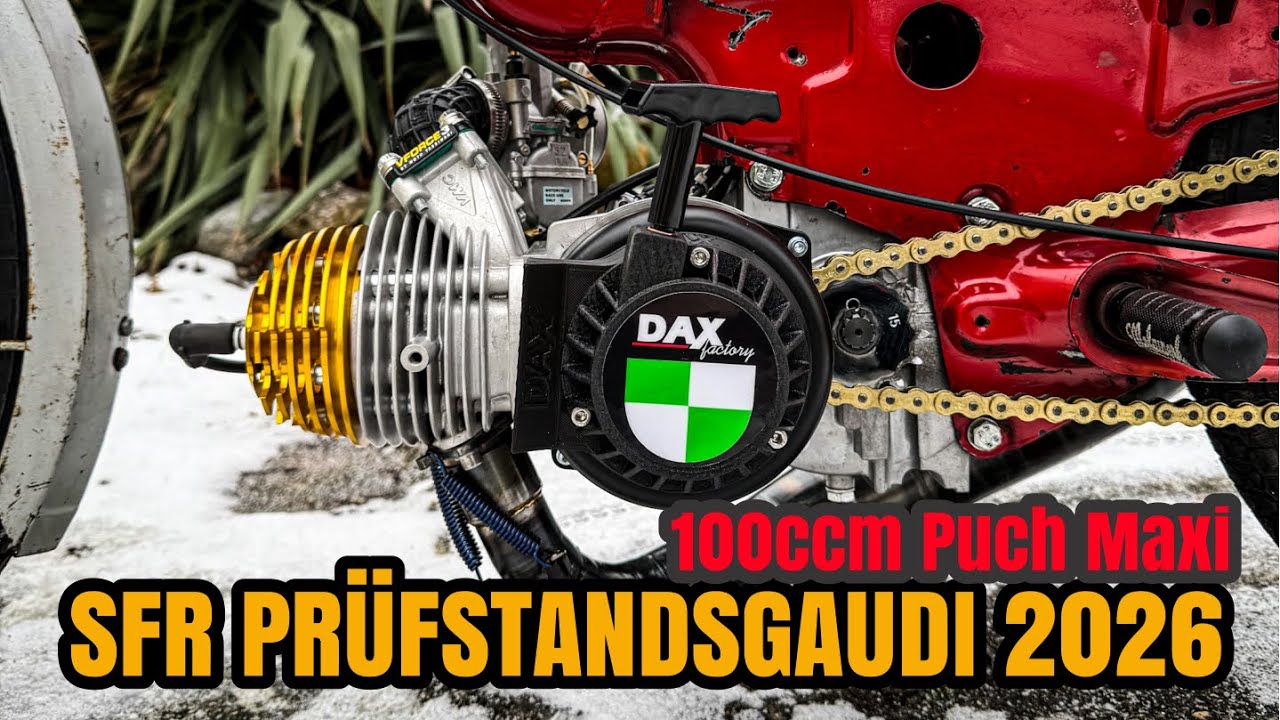 SFR Prüfstandsgaudi 2026 - RIBENS Puch Maxi