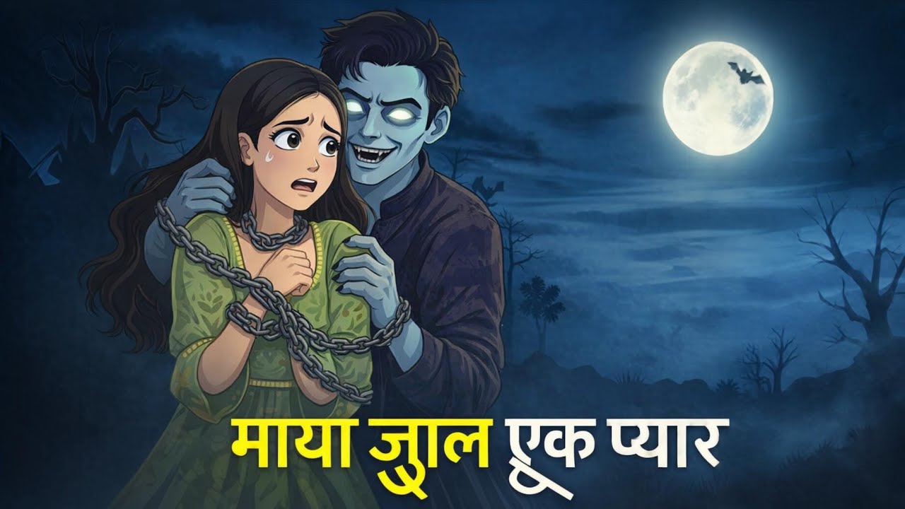 माया जाल एक प्यार| Maya ne ek bhut ko banaya pati | hindi horror story |animation 