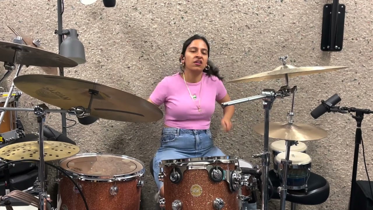 Solo Drum Performance by Sarah Thawer | Sarah Thawer | TEDxUPGCollege