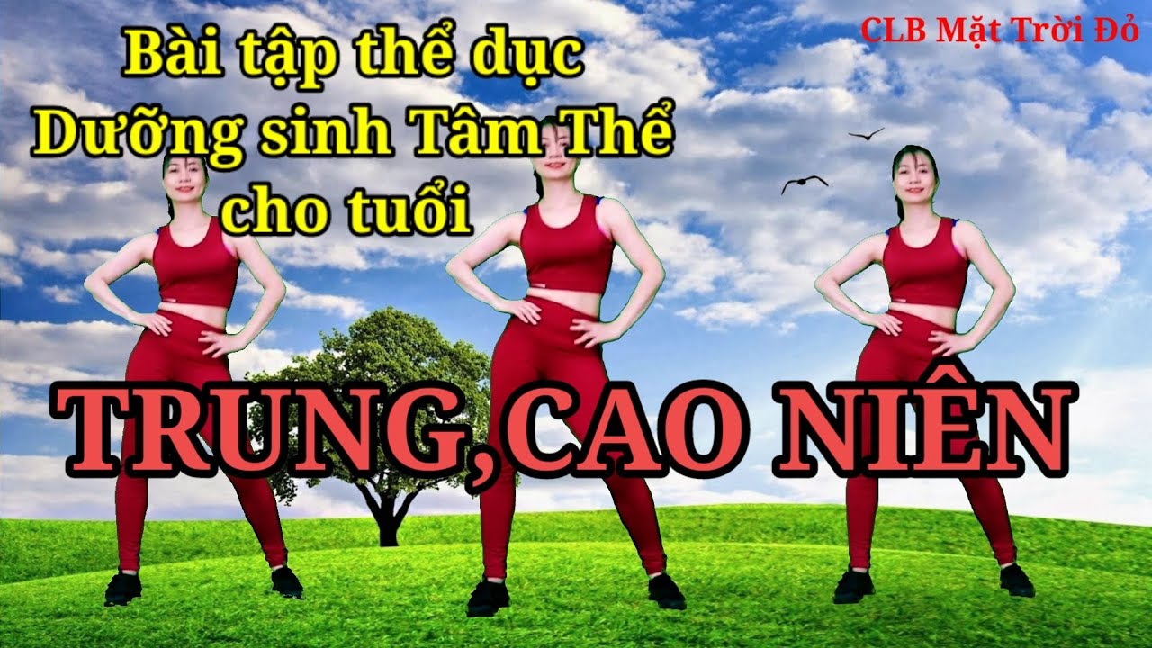Thể dục TRUNG,CAO NI&Ecirc;N Nhạc Hoa/ Dưỡng sinh /ph&ograve;ng bệnh/tập luyện s&aacute;ng -chiều