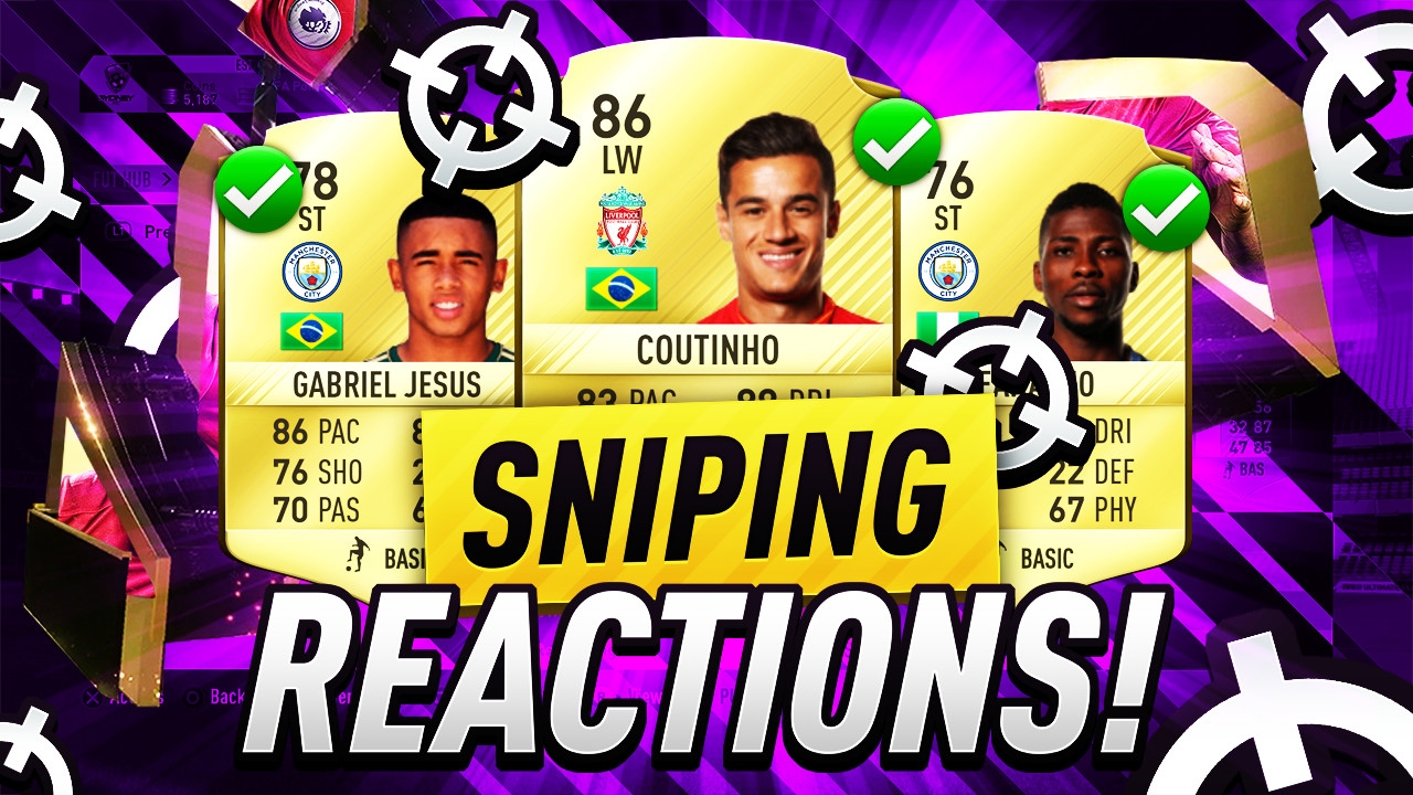 FIFA 17 | NEW EPL RATING REFRESH SNIPING | EPIC UPGRADED PLAYERS SNIPING | SNIPING REACTIONS EP11