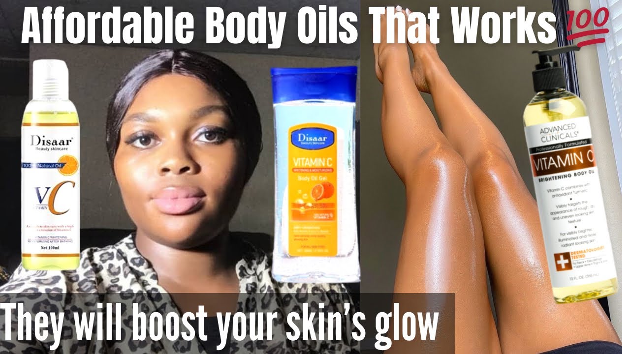 Top 10 Body Oils For Instant Glow, Shinny Radiant Skin✨fast brightening body oils to use now💯 2026