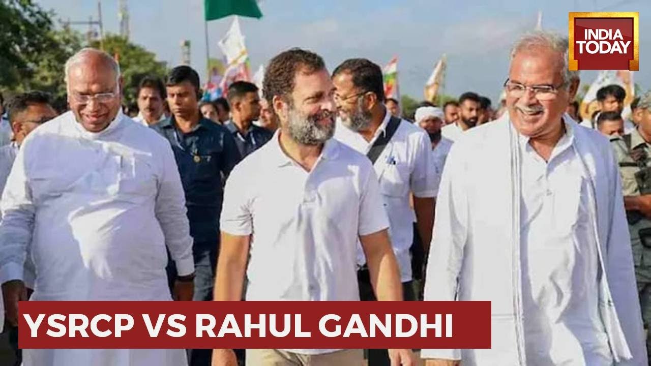 YSRCP MP Vijayasai Reddy V Targets Congress, States 'Rahul Backed Bifurcation'; Congress Hits Back