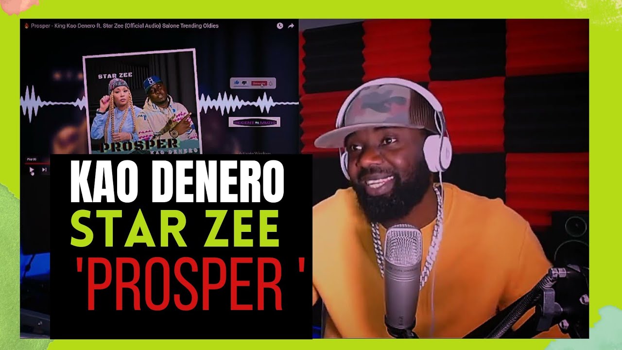 Kao denero - prosper ft. Star Zee | reaction video!!