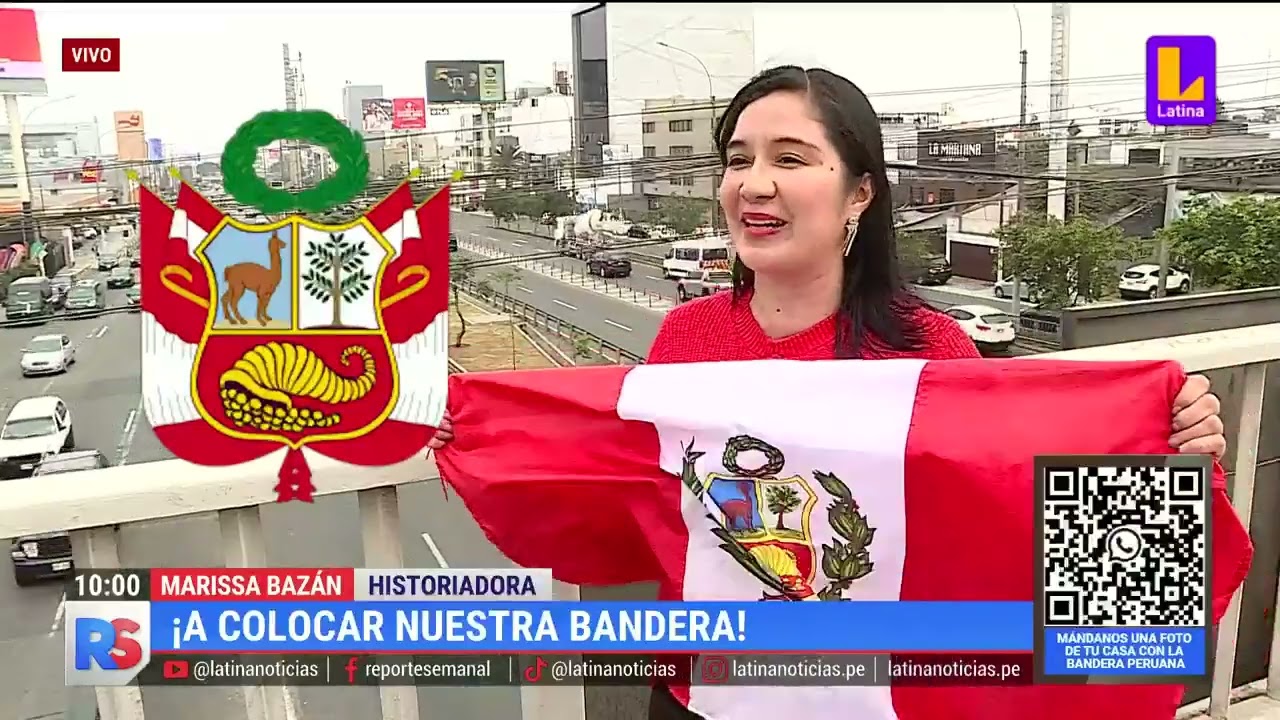 ¿Se está cumpliendo la norma del izamiento de la bandera nacional en los distritos?