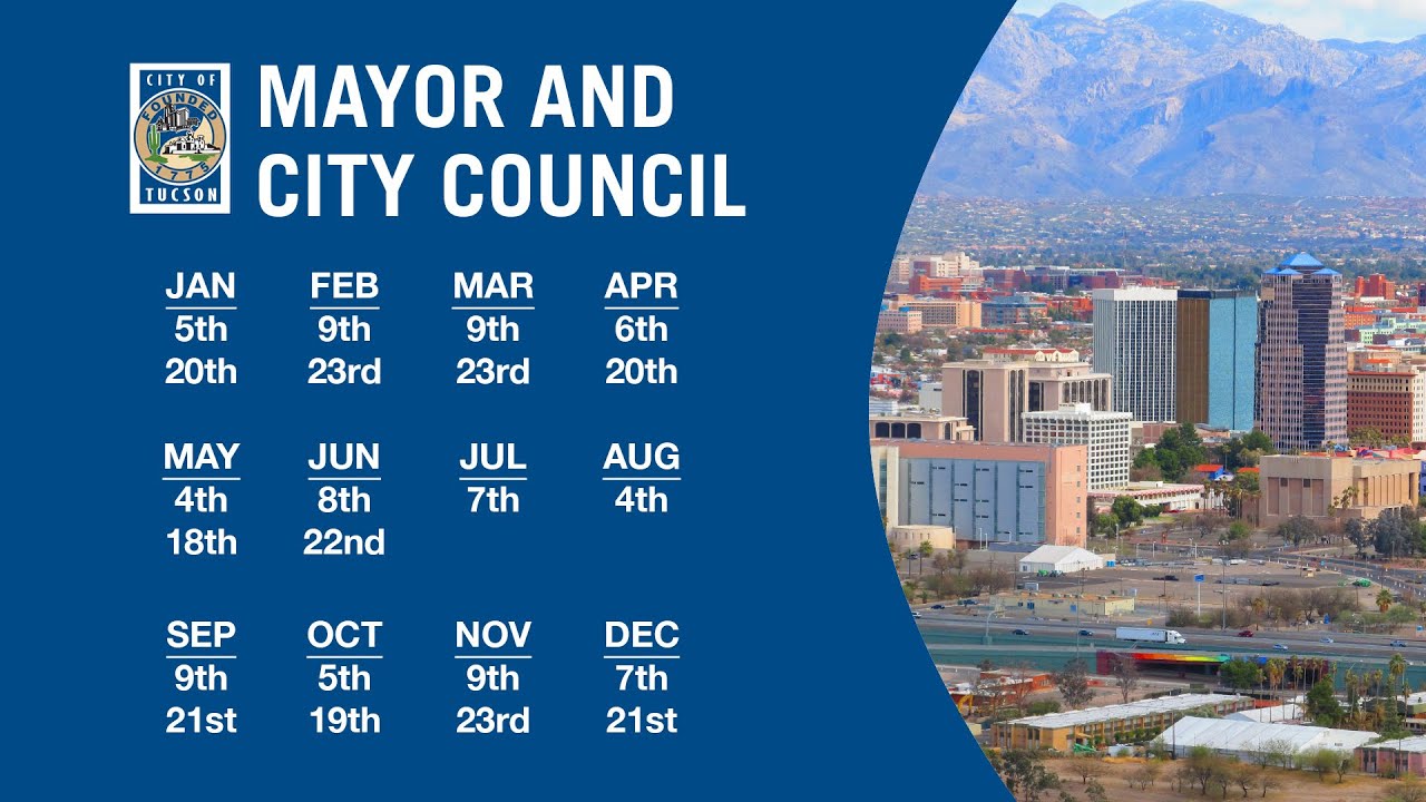 Tucson Mayor & City Council Regular Meeting JAN 11, 2022