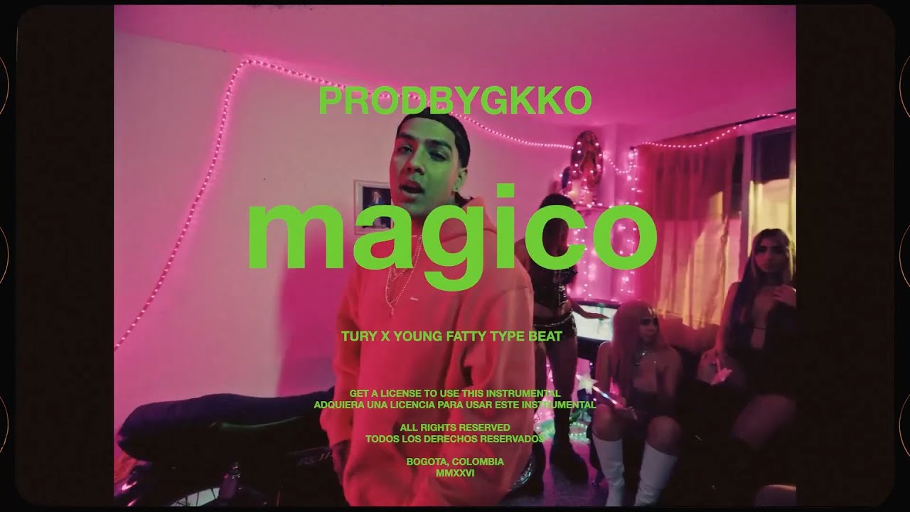 Tury x Young Fatty x GeezyDee Type Beat "magico" Trap/Latin Trap Instrumental 2026 | PRODBYGKKO