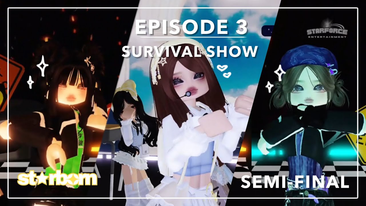 [STARBORN] EPISODE 3 - SEMI-FINAL ‘CC (COLOR & CONCEPT) TEST’ | ROBLOX KPOP SURVIVAL SHOW
