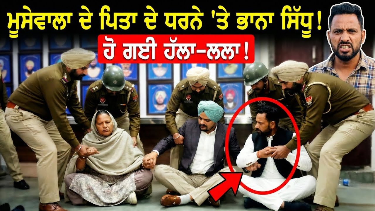 ਮੂਸੇਵਾਲੇ ਦੇ ਪਿਤਾ ਦਾ ਧਰਨਾ ਲਾਉਣ ਦਾ ਅਸਲੀ ਕਾਰਨ ਆਇਆ ਸਾਹਮਣੇ 