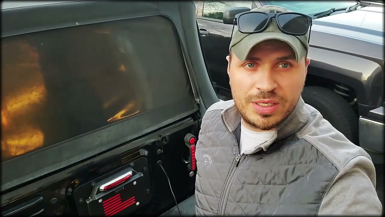 JEEP Wrangler Spare Tire Delete + 3rd Brake Light !