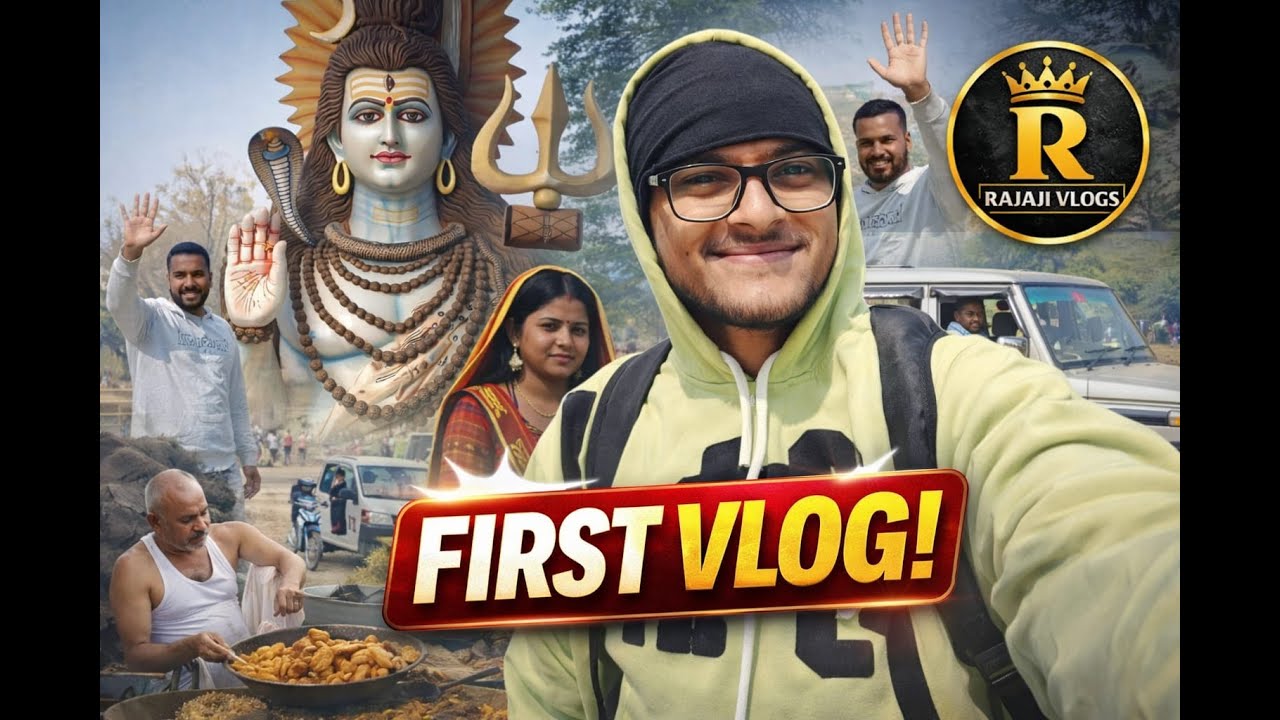 My First Vlog| Raja Ji Vlogs| Real India Journey | Samstipur Best Places and Temples