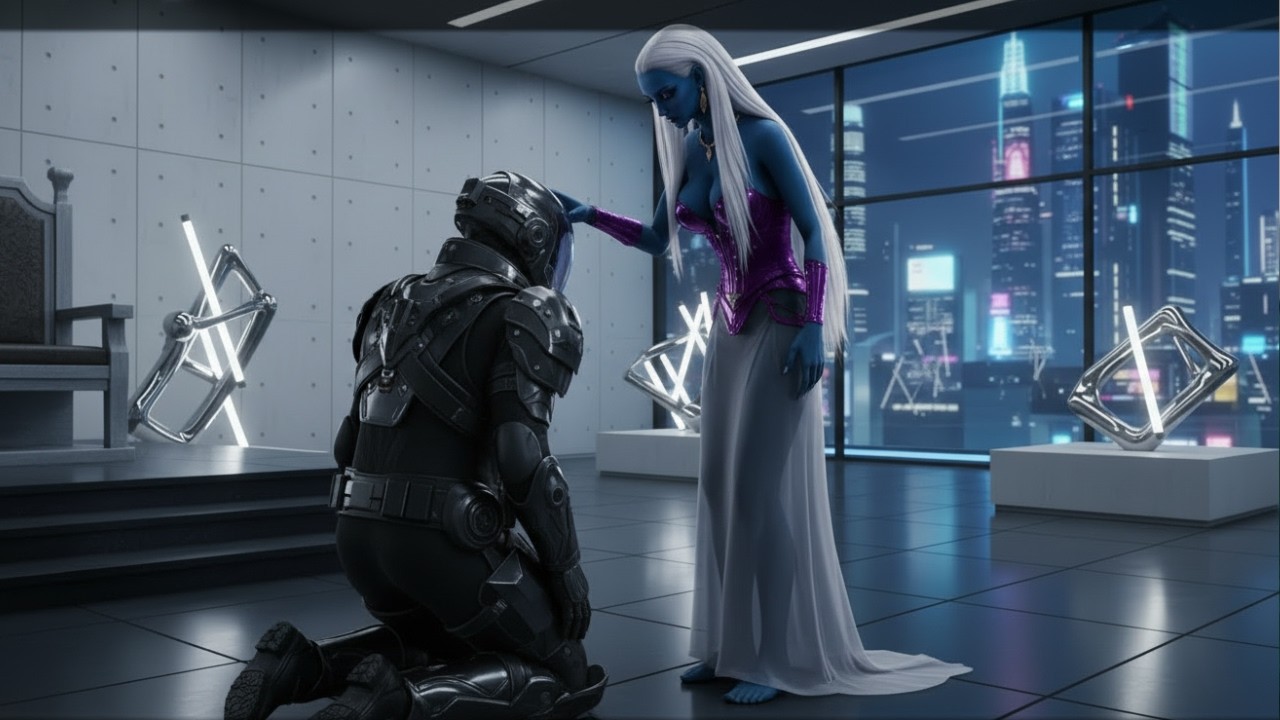 You're Trembling,  I Noticed —  No One Has Ever Bowed to Me Before  She Whispered   HFY