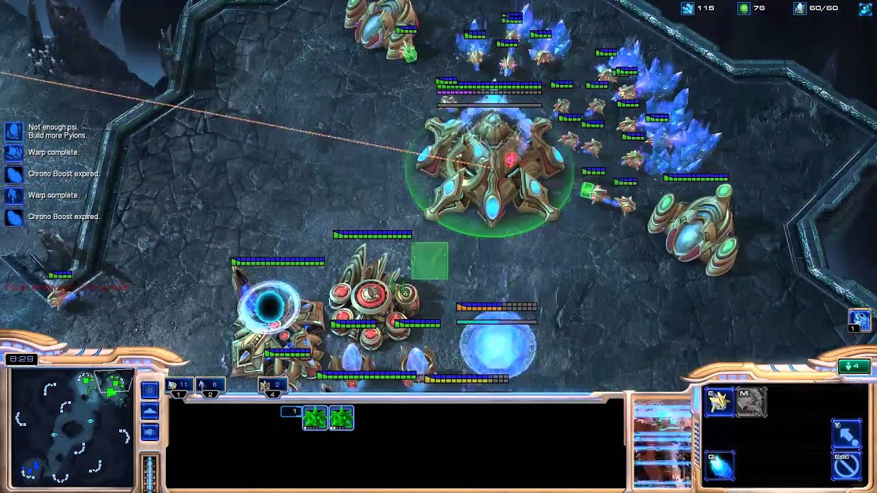 Minigun coaching Destiny on playing protoss [Game 2] - Starcraft 2