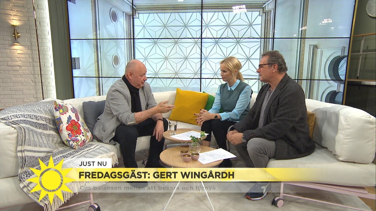 Gert Wing&aring;rdh om uppdraget att f&ouml;rnya Nationalmuseum  - Nyhetsmorgon (TV4)