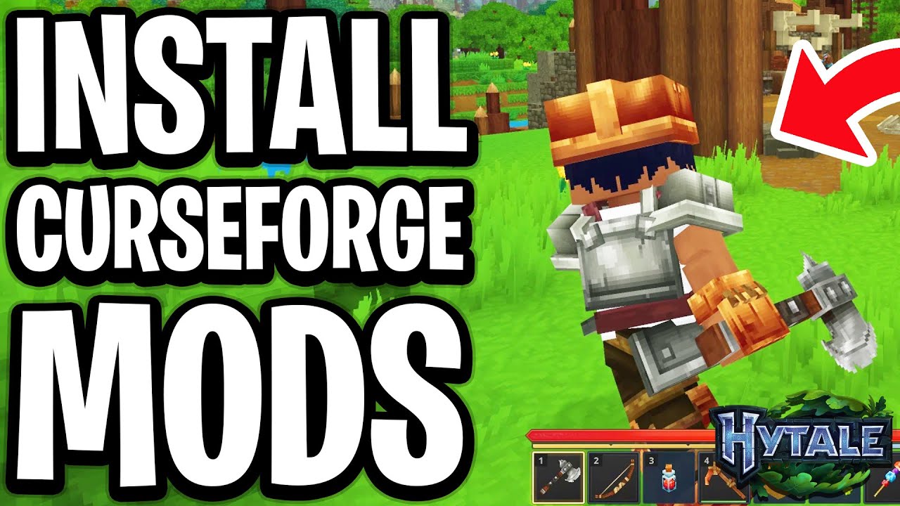 How To Install CurseForge Mods in Hytale - Full Guide