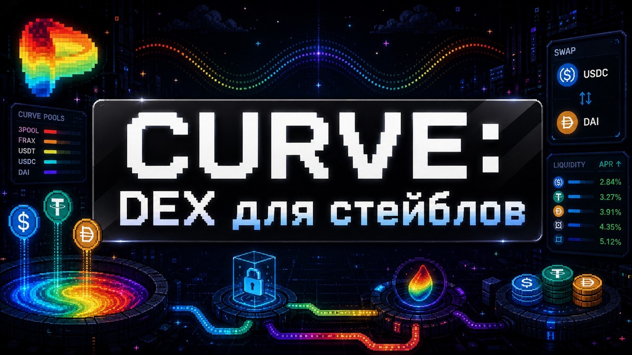 Curve и токен CRV: DEX для стейблкоинов, crvUSD и Llamalend (vs Uniswap, Balancer) - обзор | review