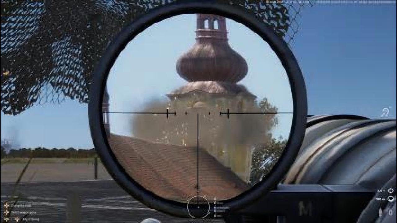 Taking out a Sniper in a belltower take one, ARMA Reforger
