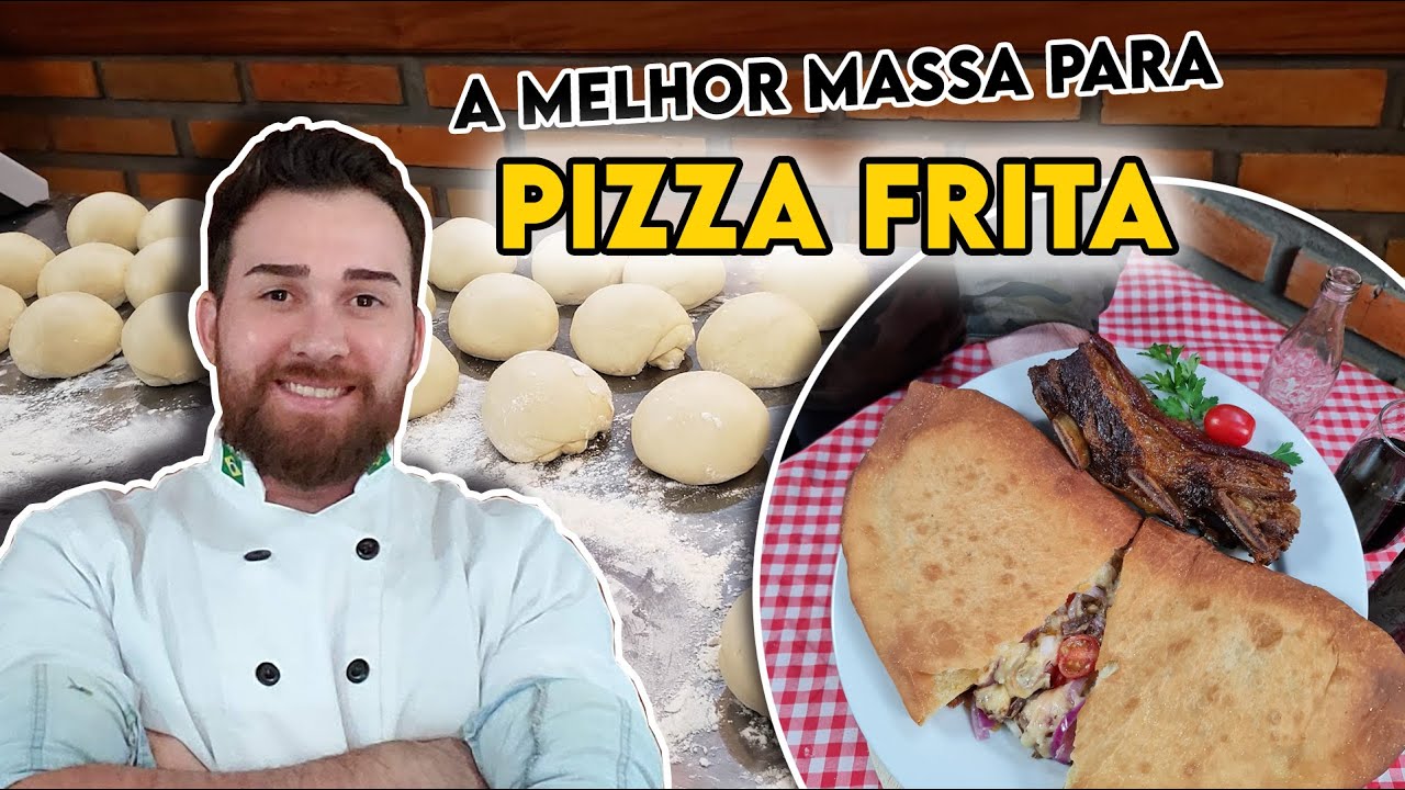 Como fazer a massa da pizza frita Receita de sucesso!