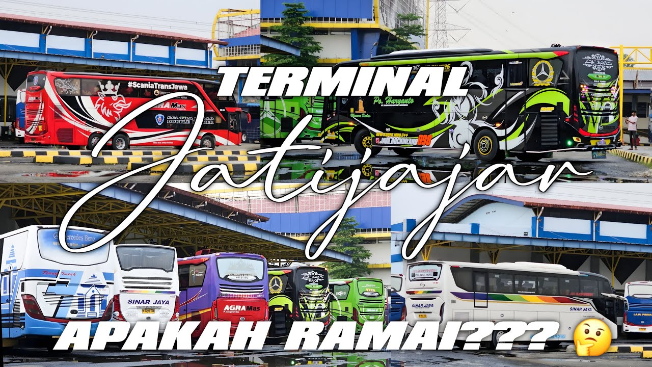 APAKAH BUS NYA RAMAI?? || HUNTING BUS ANGKATAN SORE TERMINAL JATIJAJAR