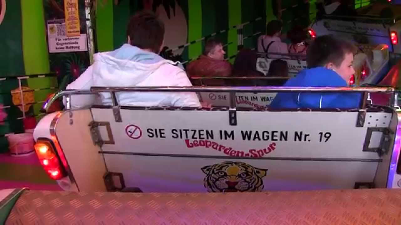 Leoparden Spur (Heindel) - Innenfahrt/Onride (Rückwärtsfahrt)