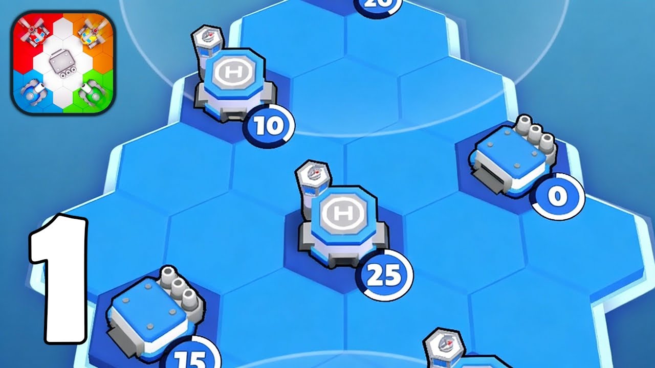 War Regions - Conquer Territories & Command Armies - Part 1 - Gameplay Walkthrough (iOS, Android)