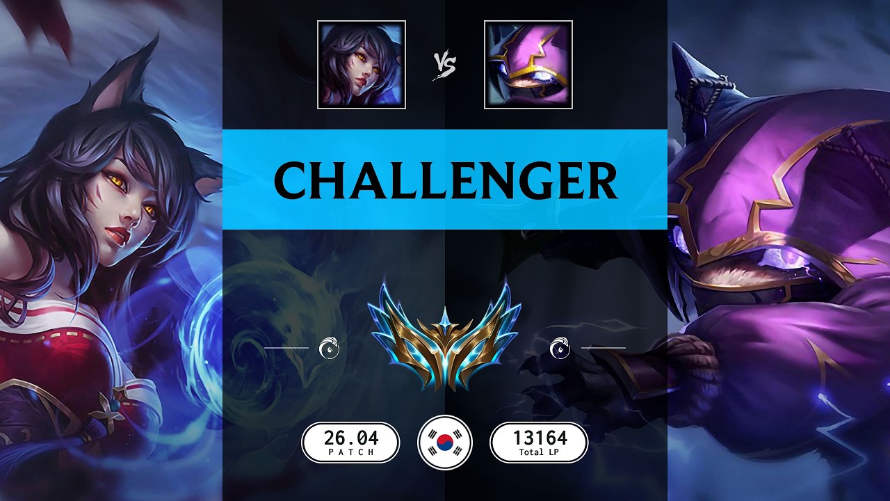 Challenger Match: Over 10.000 LP - KR server Patch 26.04