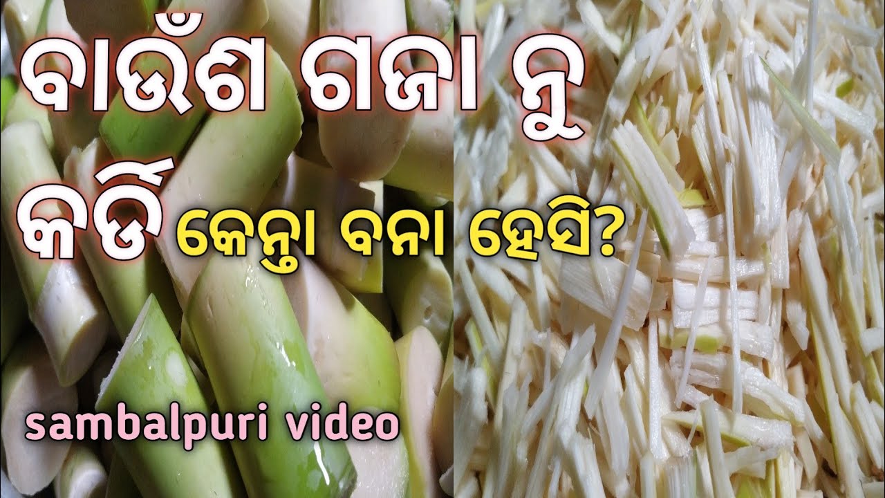କର୍ଡି !! Приготовление побегов бамбука !! как приготовить побеги бамбука !! @Sambalpurikitchen #S...