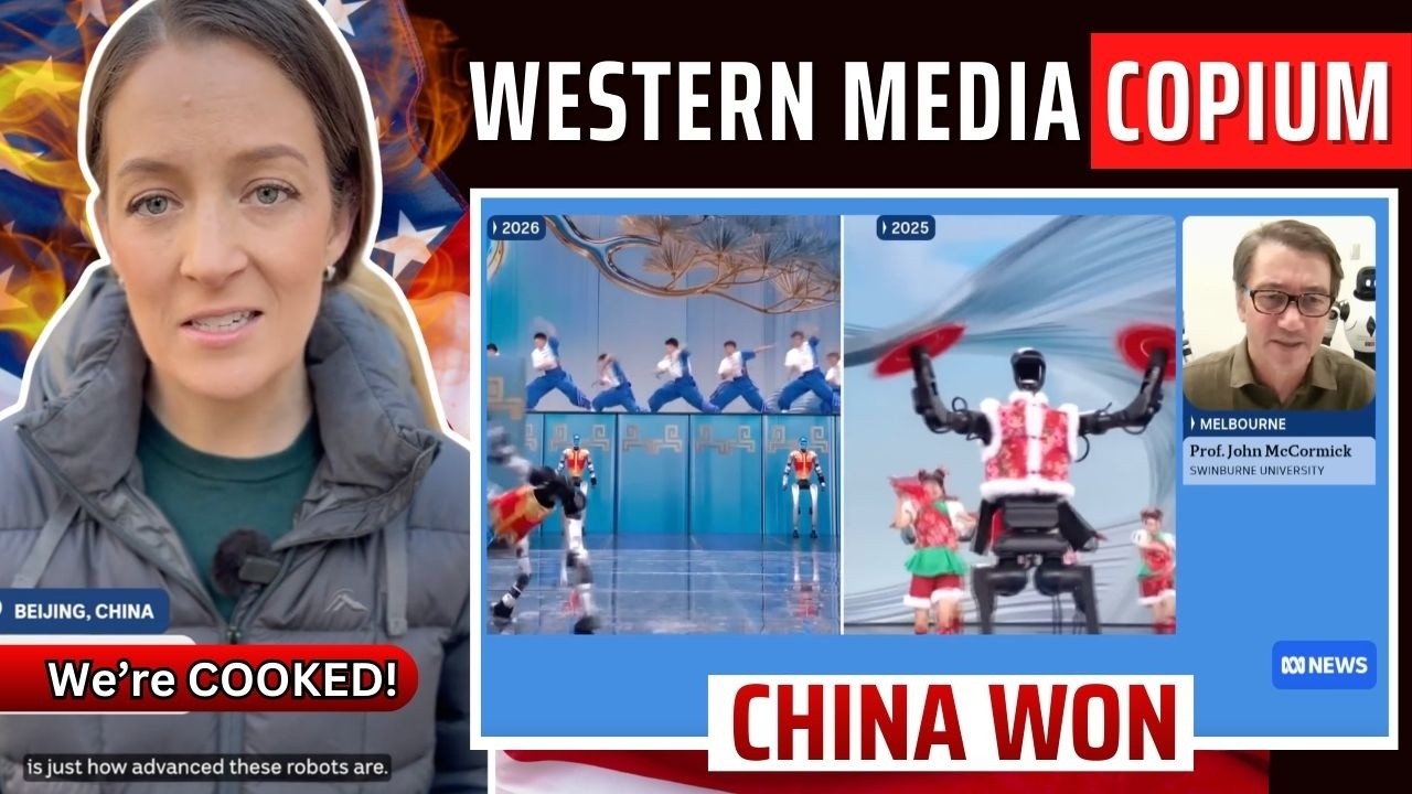 Western Media PANICS Over China's AI Robots (The COPE is REAL)