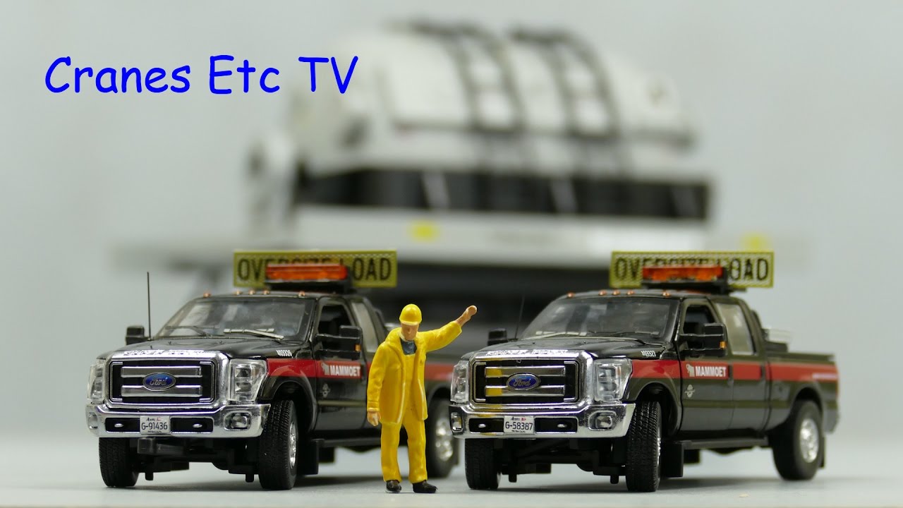 Sword Ford F250 Pickup Truck Escort Set 'Mammoet' by Cranes Etc TV