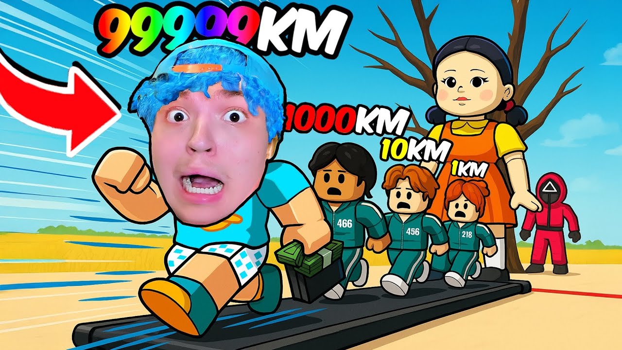 PRECISO VIRAR O MAIS RÁPIDO PARA ESCAPAR DO ROUND 6 NO ROBLOX!!