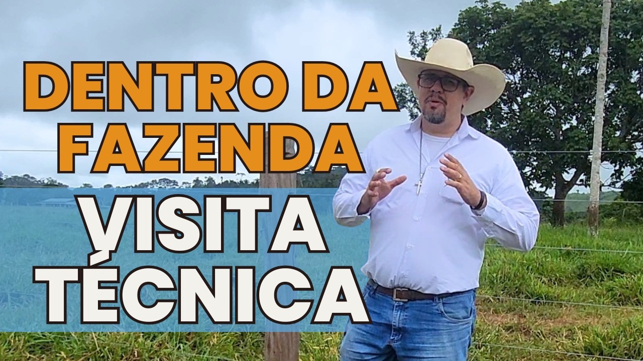 VISITA TÉCNICA em fazenda com sistema ROTACIONADO