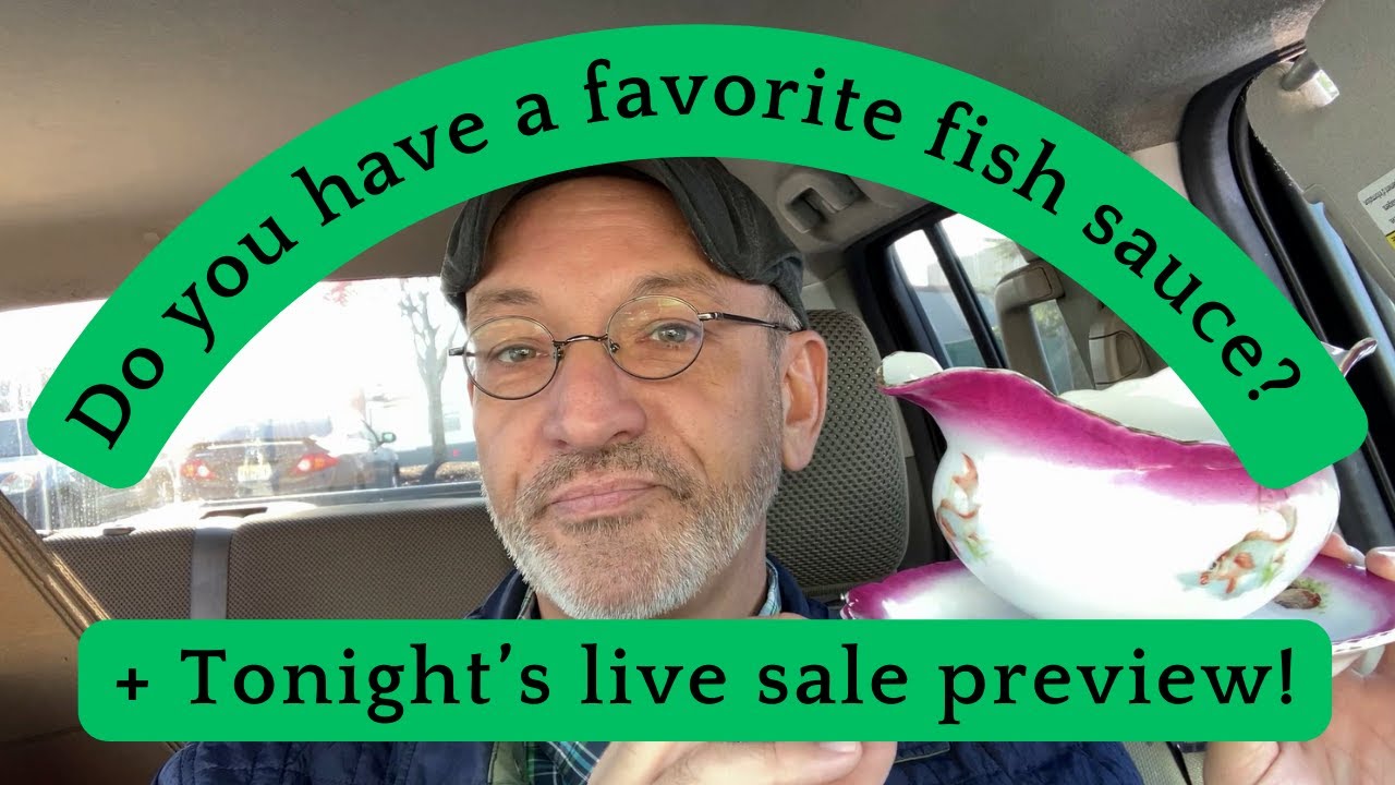 What is YOUR Favorite Sauce for Fish?  Live Sale Preview Too!
