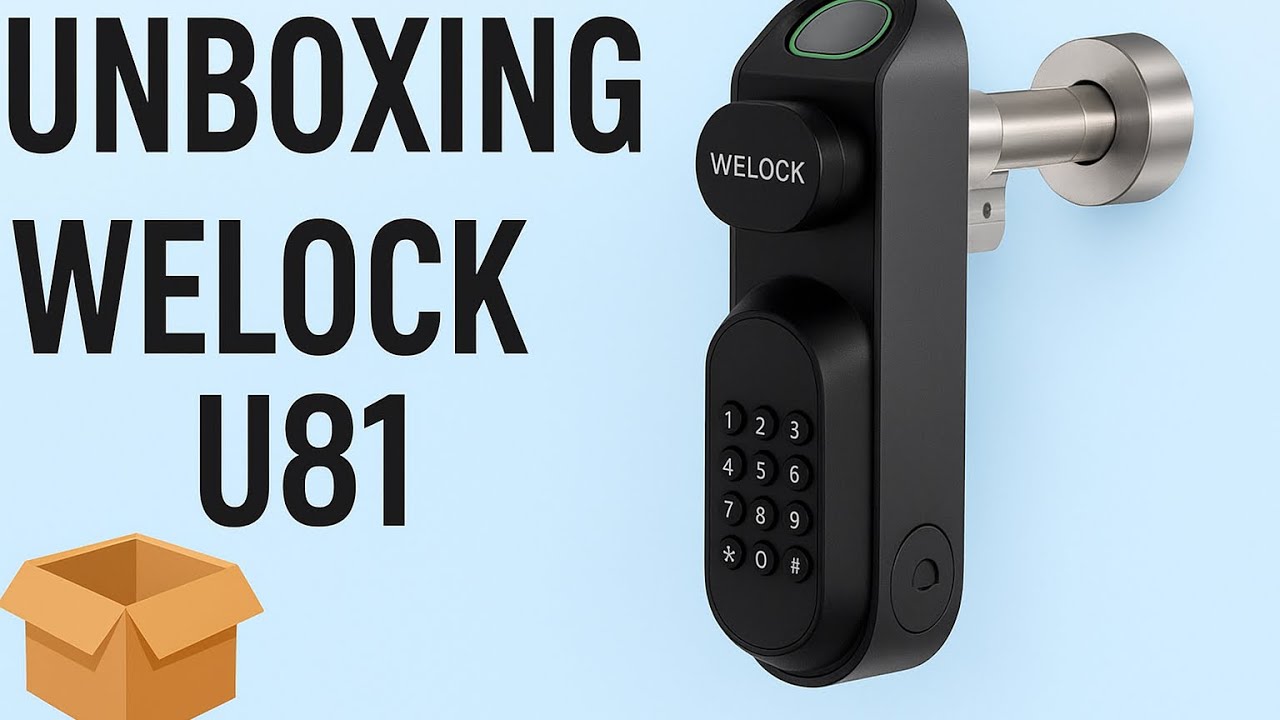 Scapă de grija cheilor cu WELOCK Smart Lock U81