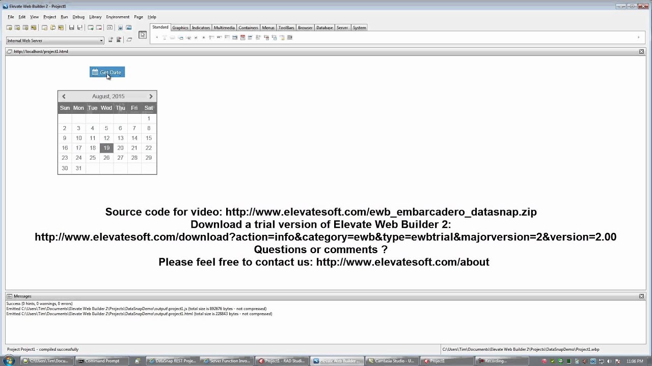 Embarcadero Technology Partner Spotlight - Elevate Web Builder: RAD for Web Applications