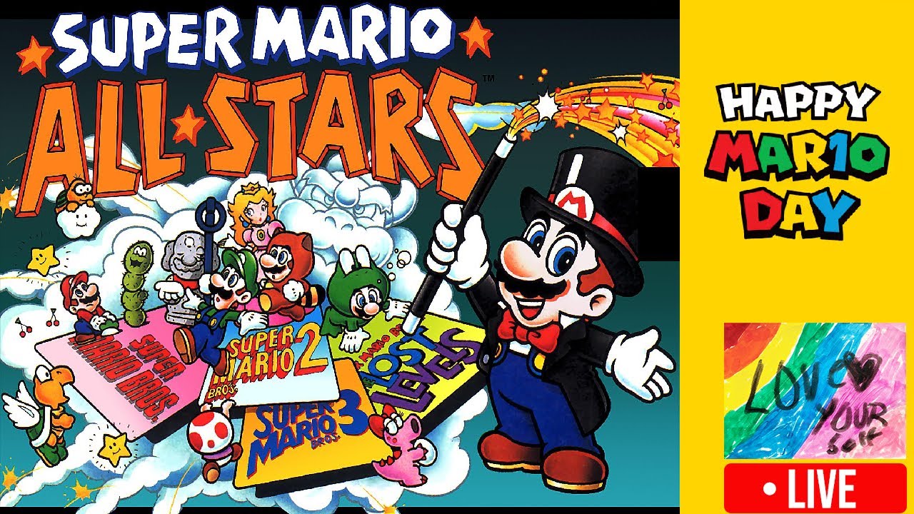 It's MAR10 Day So I'm Playing SMB3!