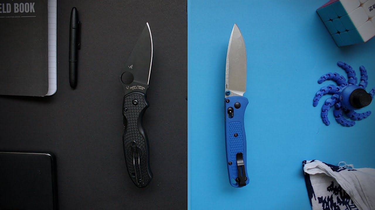 Spyderco Para 3 Lightweight vs Benchmade Bugout