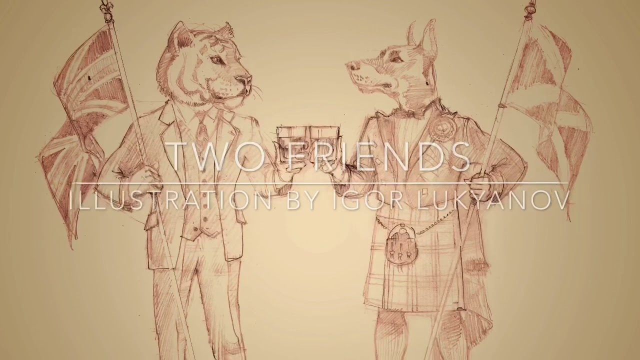 Two friends (Tiger and Doberman)