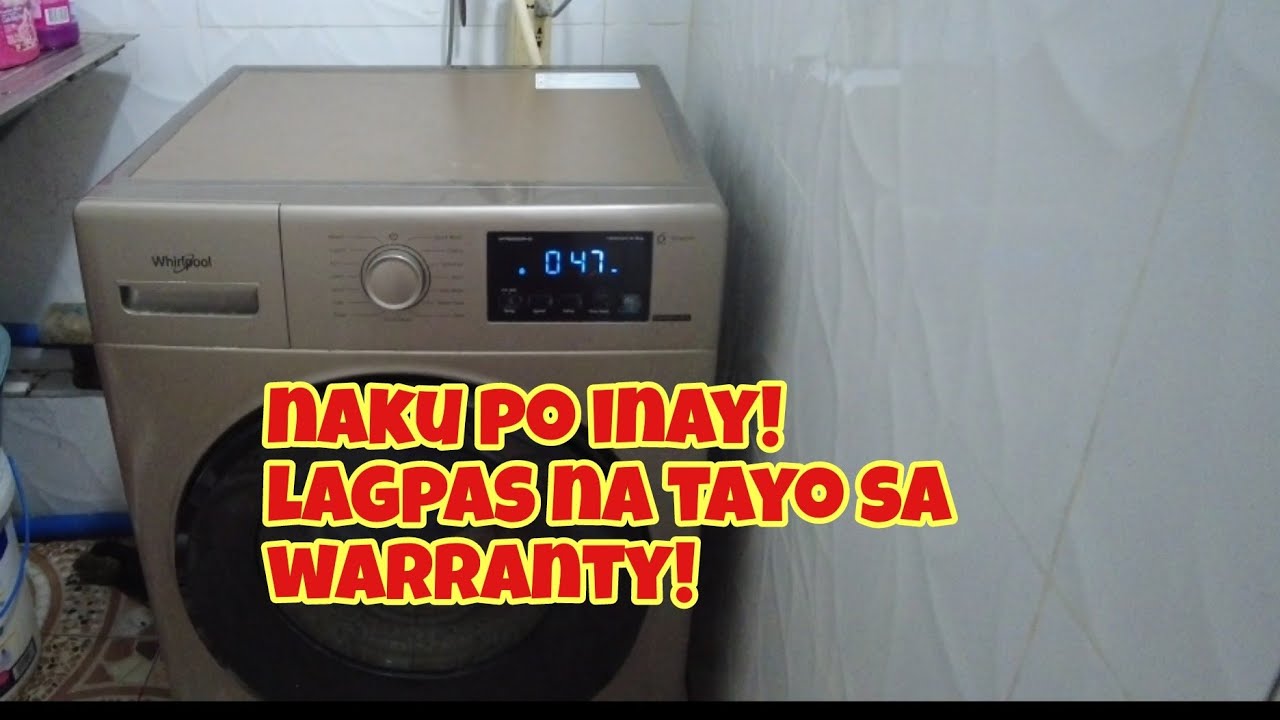 Whirlpool E12 problem, drainage malfunction #diyprojects  #butengtengeverything