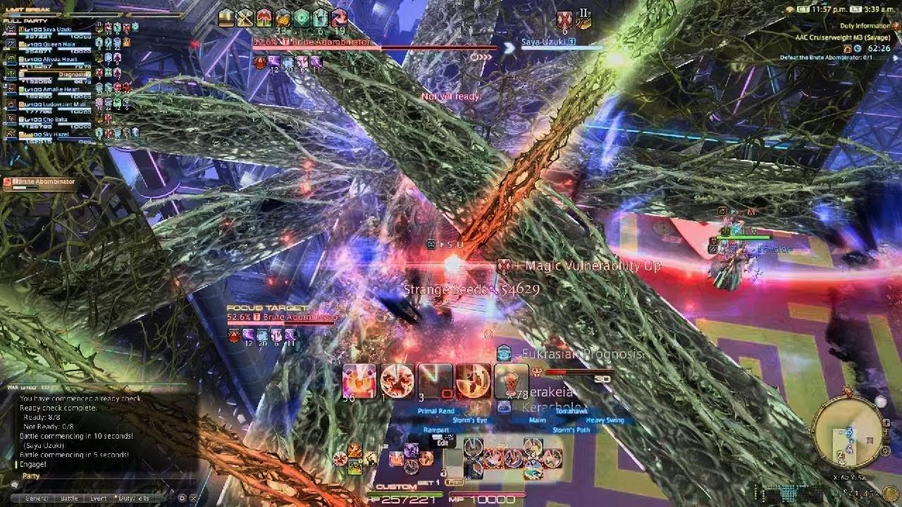 FINAL FANTASY XIV M7S enrage